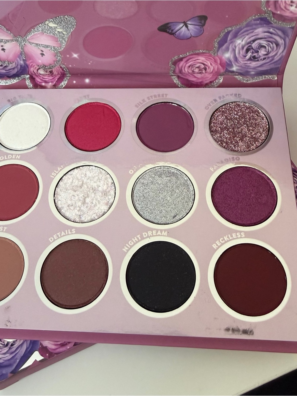 Colourpop Butter Me Up Pink & Plum Eyeshadow Palette – Women Makeup